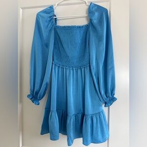 Aritzia Wilfred Blue Dress